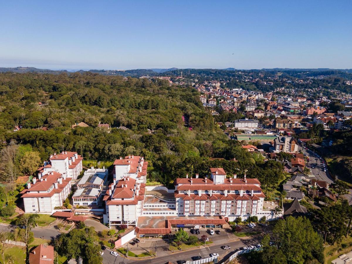 Apto No Centro De Gramado Com Piscina Termica Exterior foto