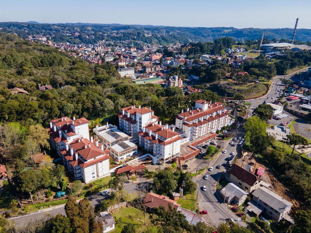 Apto No Centro De Gramado Com Piscina Termica Exterior foto